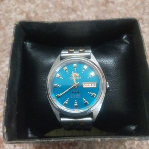 Orient TriStar Day-Date w/Custom Band